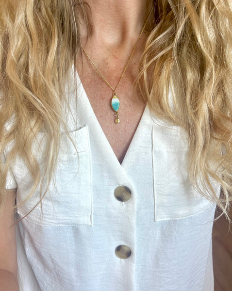 Ellipse Silver with Blue/Brown