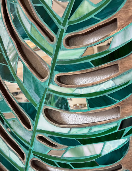 Plant Panel Turquoise