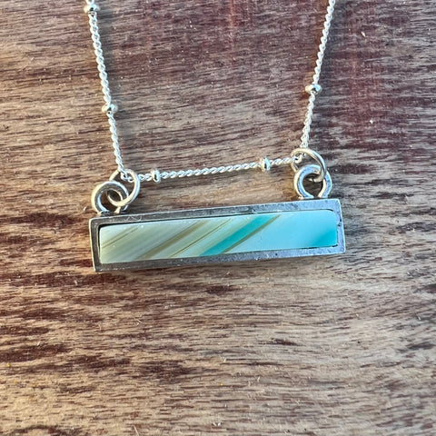 Bar Silver with Light Bands