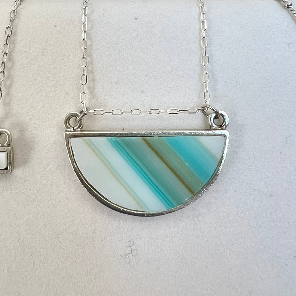 Half Moon Silver Strands