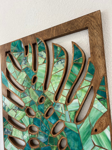 Monstera Panel Greens