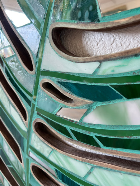 Plant Panel Turquoise