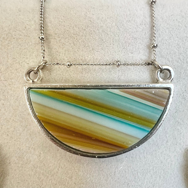 Half Moon Silver Strands