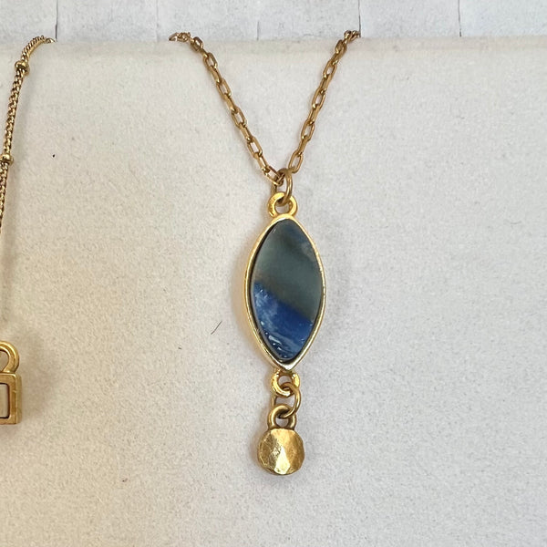 Ellipse Gold with Navy