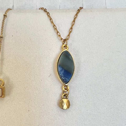 Ellipse Gold with Navy