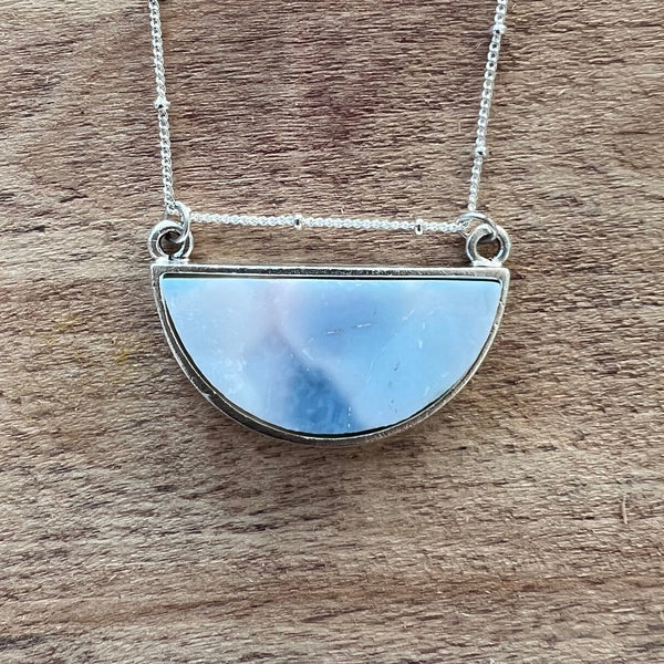 Half Moon Silver with Organic White